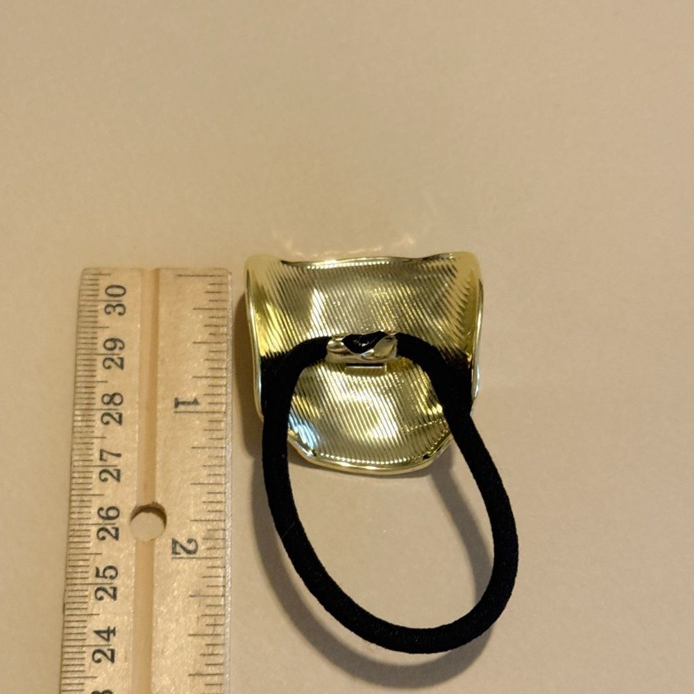 Geo Gold Hair tie M1300 - Picture 4 of 4